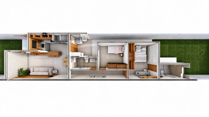 Planta humanizada — Casa Andorinha