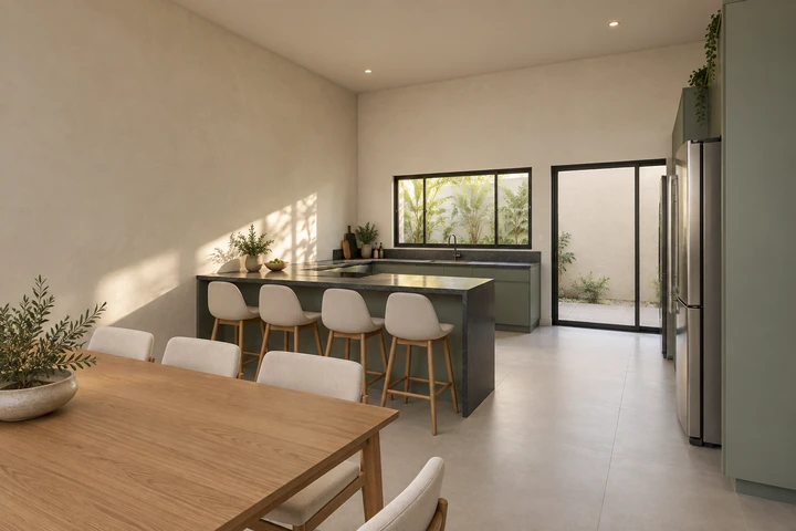 Cozinha e jantar — Projeto BC