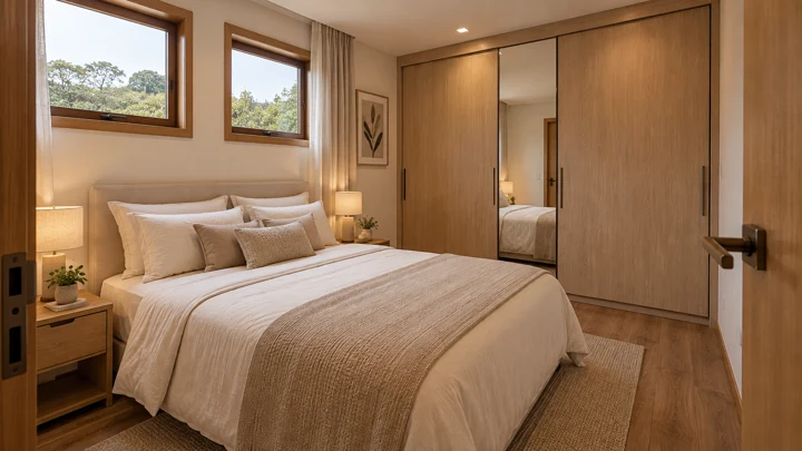 Quarto casal do subsolo — Projeto F.J.
