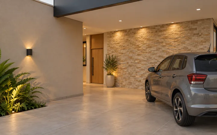 Garagem e acesso — Projeto GG
