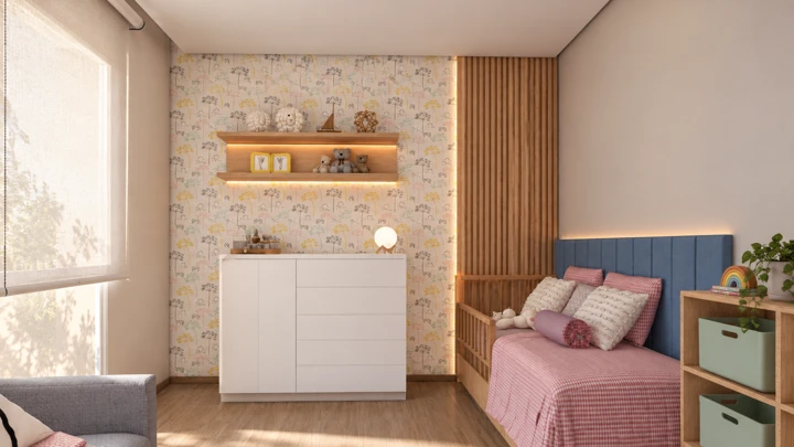 Quarto infantil — Projeto S&R
