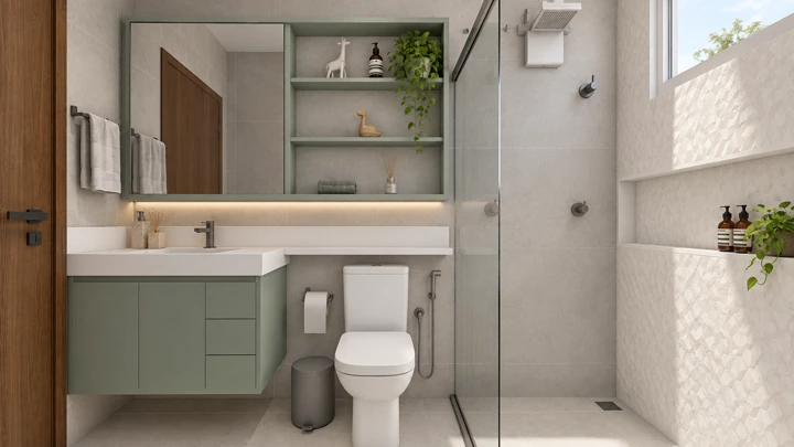 Banheiro infantil — Projeto S&R