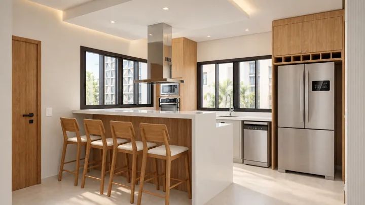 Cozinha — bancada — Projeto Y&P