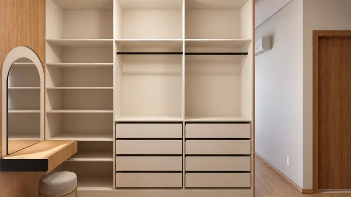 Closet da suíte — Projeto Y&P