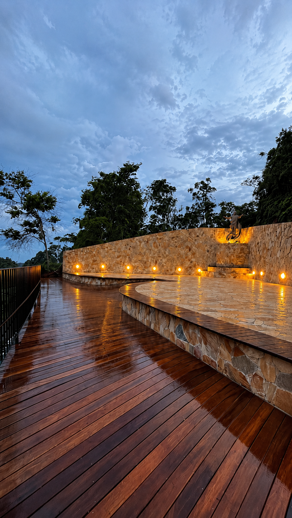 Obra Mirante do Bom Jesus — Obra executada